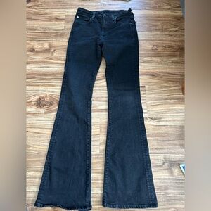 High Rise Flare Black Ralph Lauren Jeans